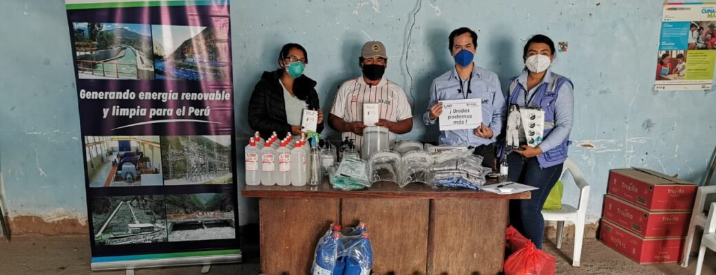 LAP Perú Apoya La Prevención Del Covid-19 En La Comunidad De Alpamayo De Colcas