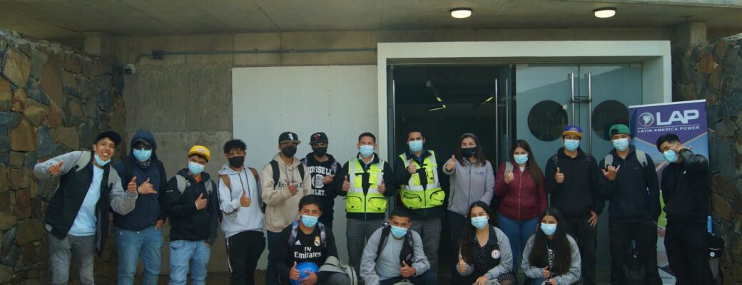 Estudiantes Del Liceo Polivalente De Canela Realizan Pasantías Técnico Profesionales En Parque Eólico Totoral
